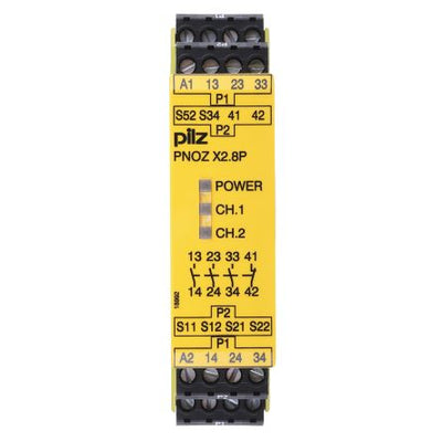 Rele de Seguridad MCA PILZ MOD 777302 PNOZ X2.8P