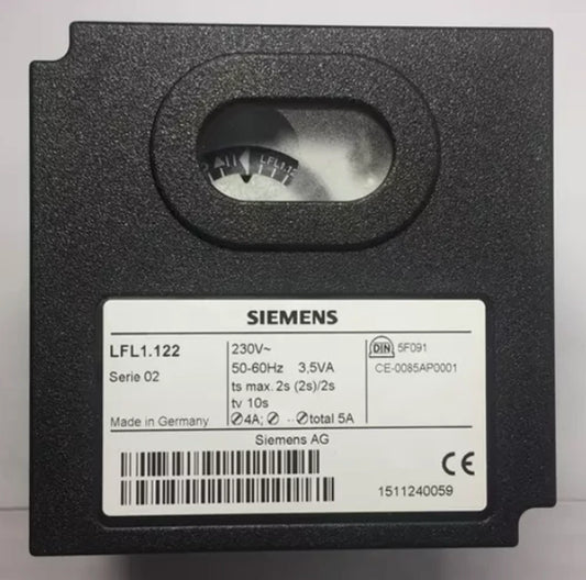 Control de quemador SIEMENS MOD LFL1.122