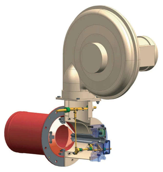 Maxon OPLE25-SUNSS11DA S+ - Quemador Bajas Emision C/Soplad 2.5Mmbtu/H:Uv Gas Nat 230-460V/3Ph/60Hz Motor/D, Cb&L Modutrol, Filt